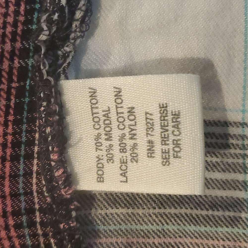 Mudd embroidered pink and white button down shirt, Size 12 - Picture 4 of 4